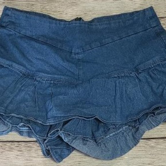 AC Rendon Skirt/Skort Lot - Jean/Yellow/White - Size 4 - Picture 3 of 11